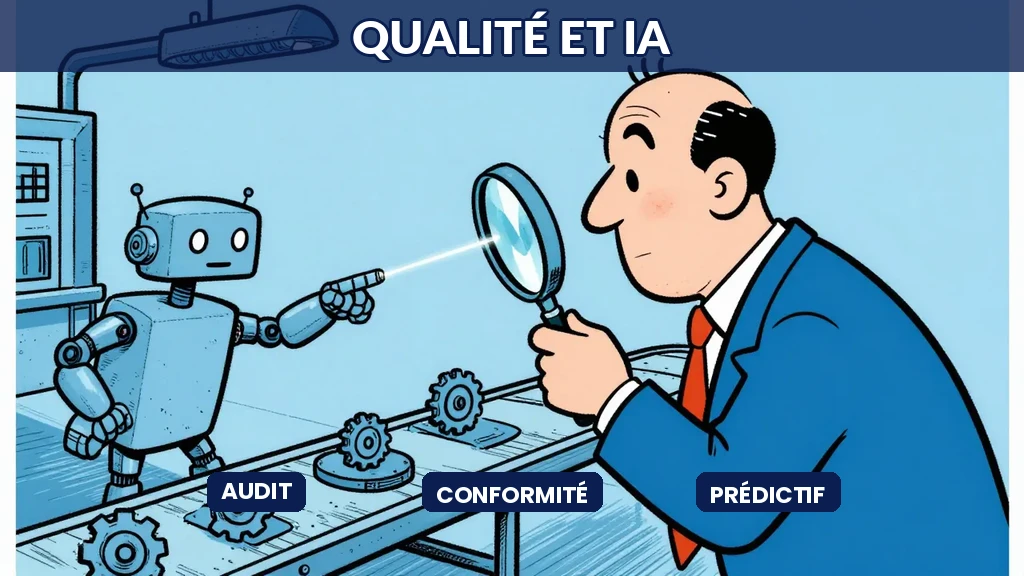Responsable qualité utilise IA pour détecter les non-conformités