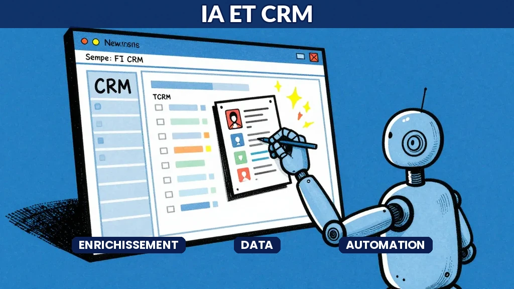 IA et CRM comment enrichir automatiquement vos fiches clients