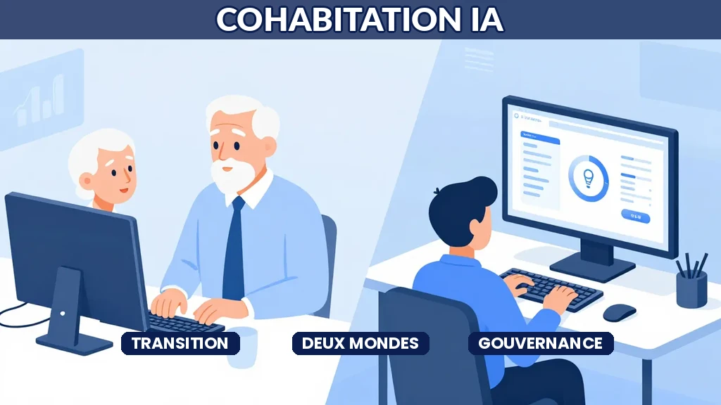 Cohabitation entre anciens processus et nouveaux outils IA en entreprise