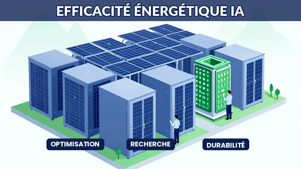 Recherche en IA sur l'efficacité énergétique des data centers et algorithmes