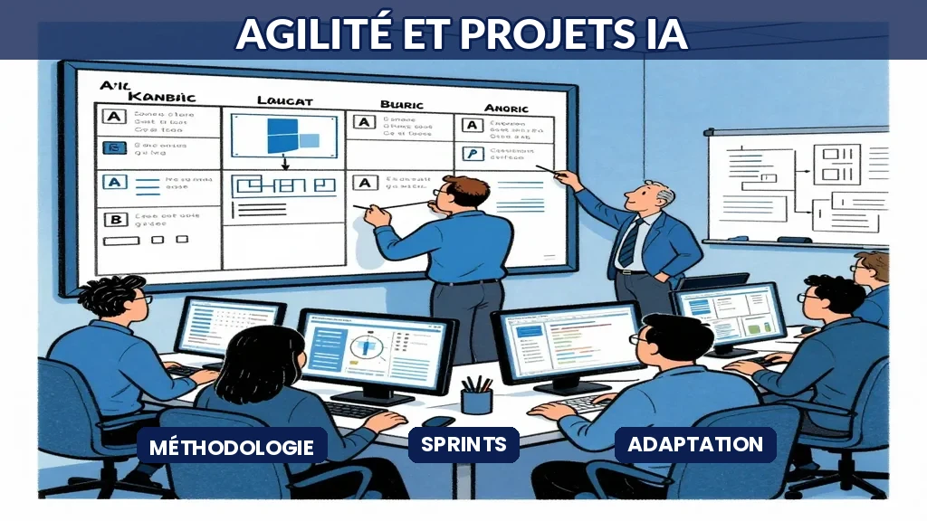 Méthodologie agile adaptée aux projets d'intelligence artificielle