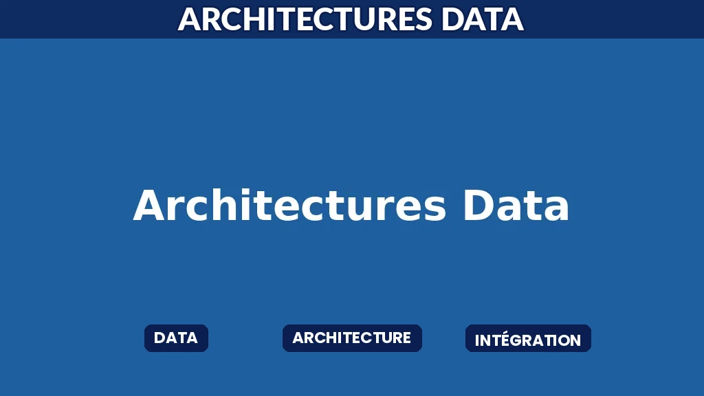 Architecture data centralisée avec données convergeant vers des pipelines IA