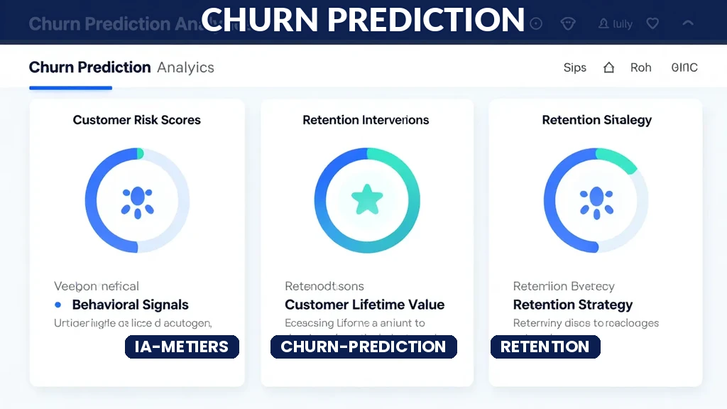 Tableau de bord de prédiction du churn et interventions de rétention