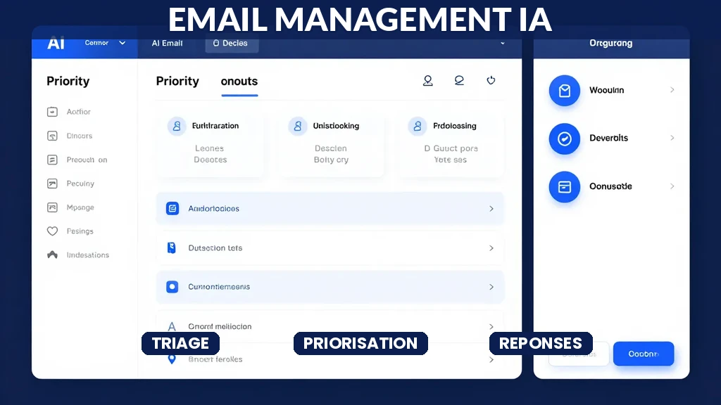 Gestion intelligente des emails par IA avec tri automatique et priorisation des messages