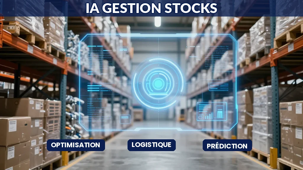 entrepôt gestion stocks optimisée par intelligence artificielle et prévision de demande