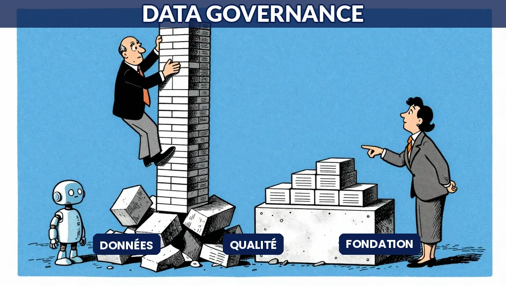Data governance comme fondation indispensable avant tout projet IA en entreprise