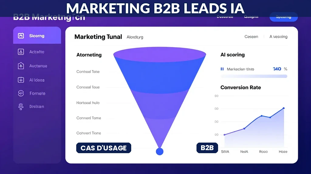Dashboard acquisition leads IA scoring automatisé et conversion