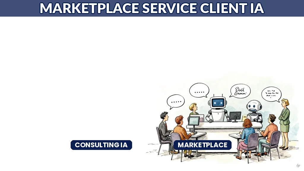 Chatbot IA conversationnel pour plateforme de marketplace B2B