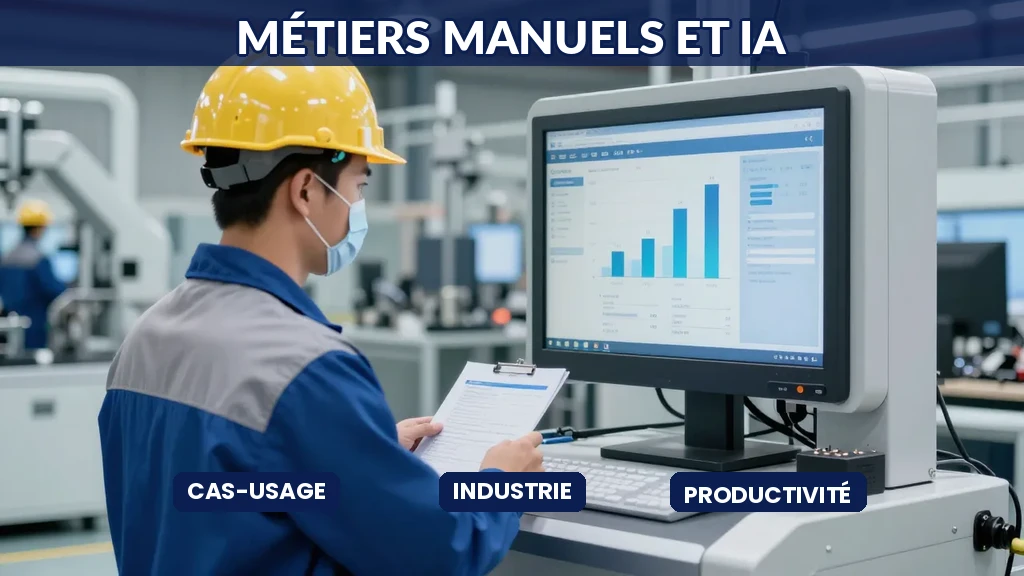Intelligence artificielle et robotique dans l'industrie manufacturière et métiers manuels