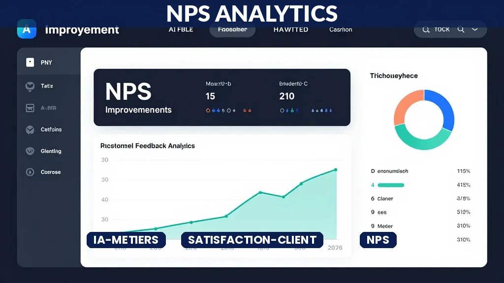 Tableau de bord NPS avec analyse IA