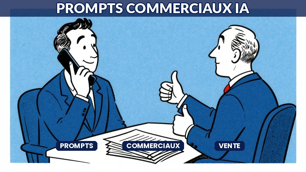 Commercial au téléphone avec coach IA et documents de vente qui se génèrent automatiquement
