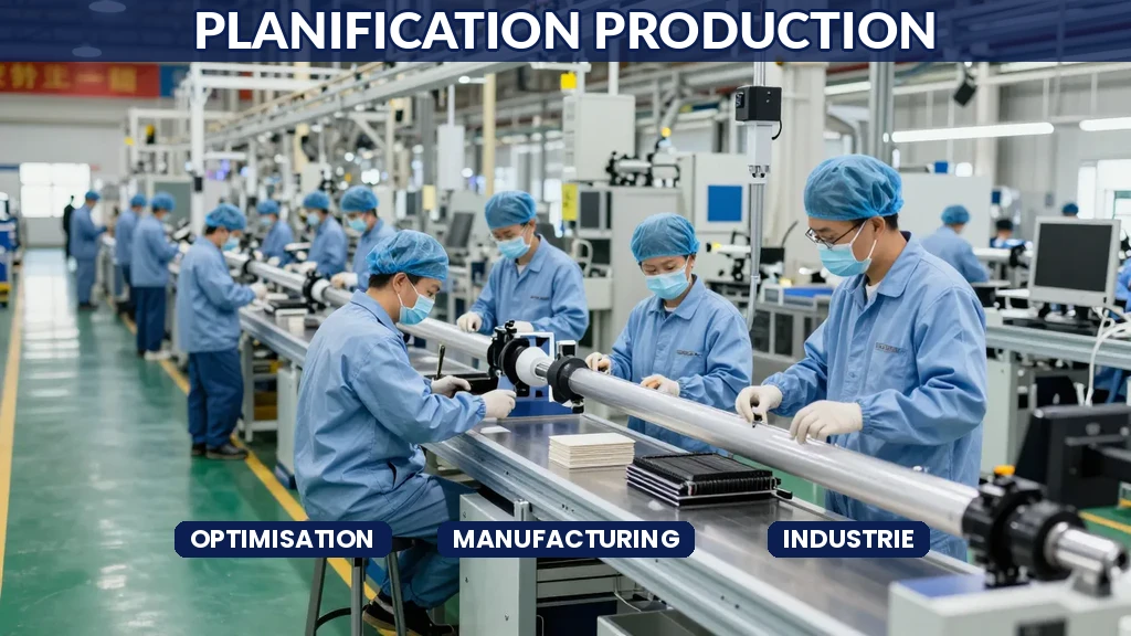 usine production chaîne d'assemblage intelligence artificielle