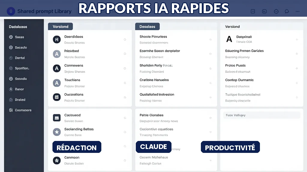 Consultant utilisant Claude pour transformer des notes brutes en rapport professionnel complet et formaté