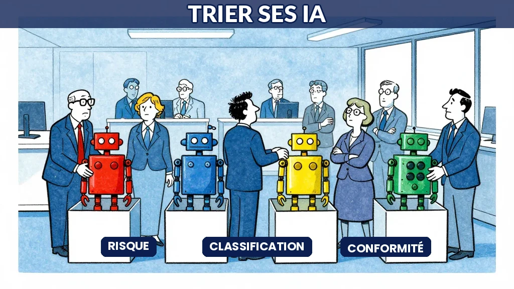 Classification des systèmes IA par niveau de risque selon le règlement européen