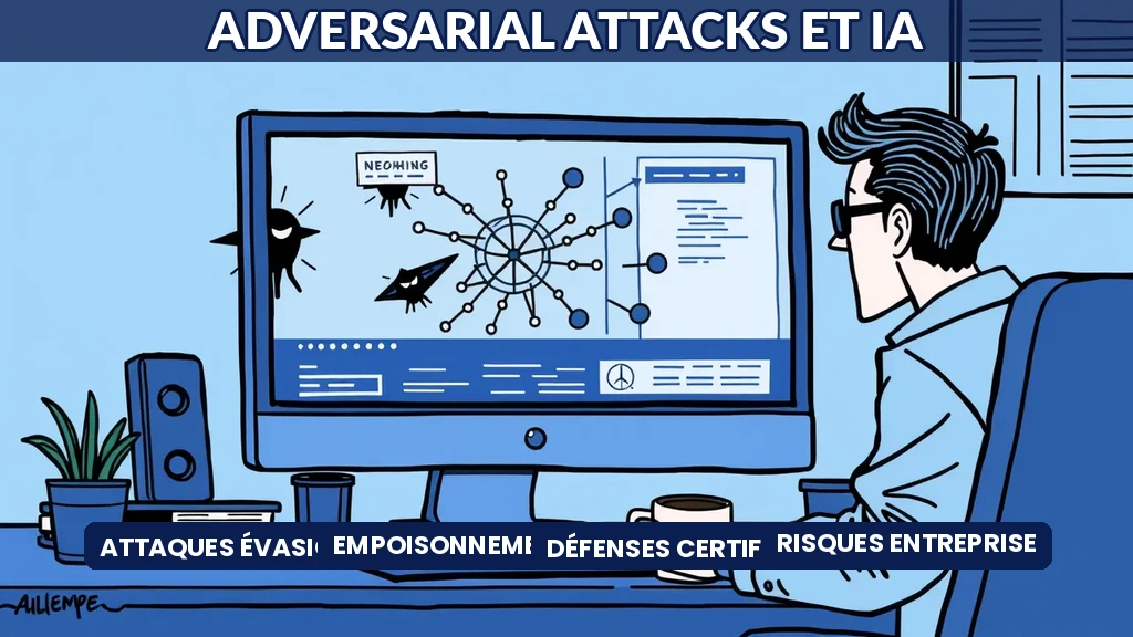 Visualisation des attaques adversariales ciblant les faiblesses cachées des systèmes d'intelligence artificielle en entreprise