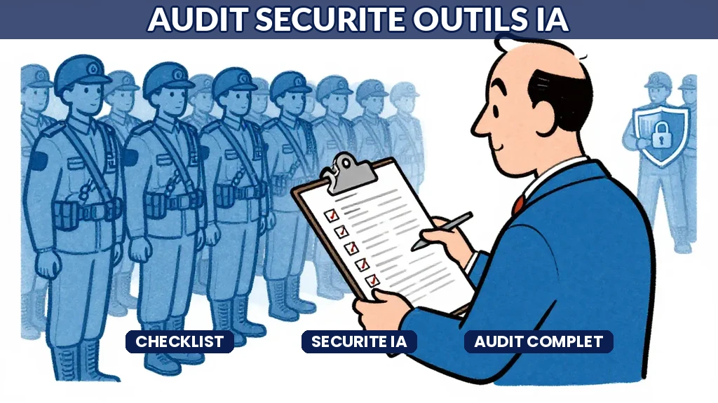 Checklist complète daudit de sécurité pour les outils intelligence artificielle déployés en entreprise