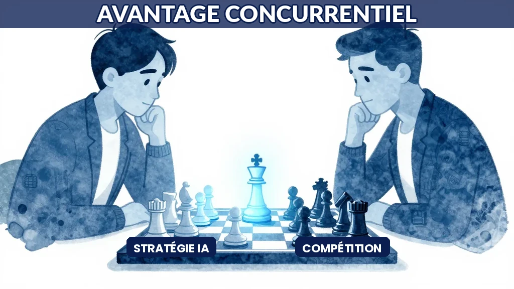 Jeu stratégique avantage concurrentiel pièces IA