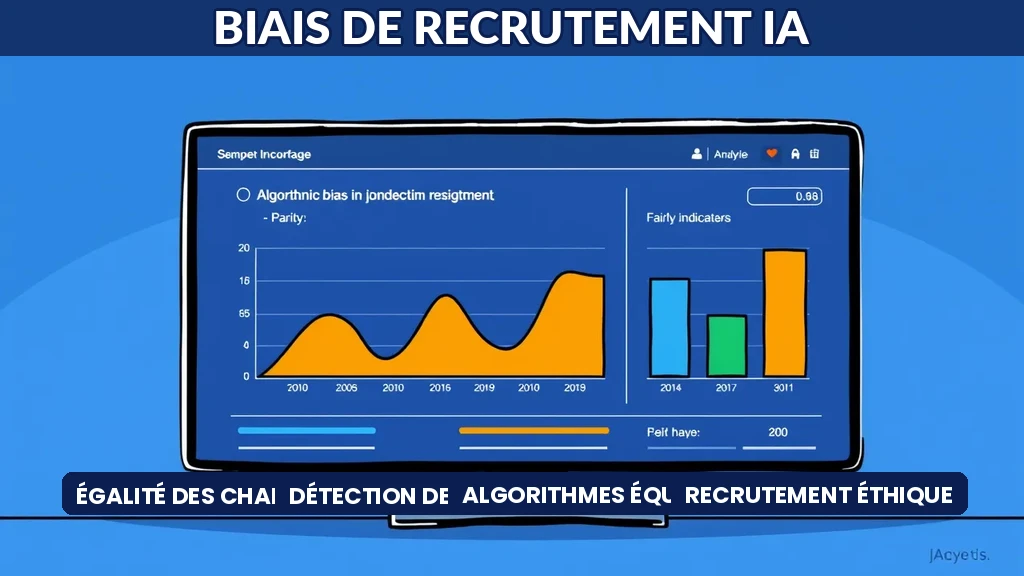 Interface logicielle d'analyse des biais algorithmiques dans un processus de recrutement avec graphiques de parité