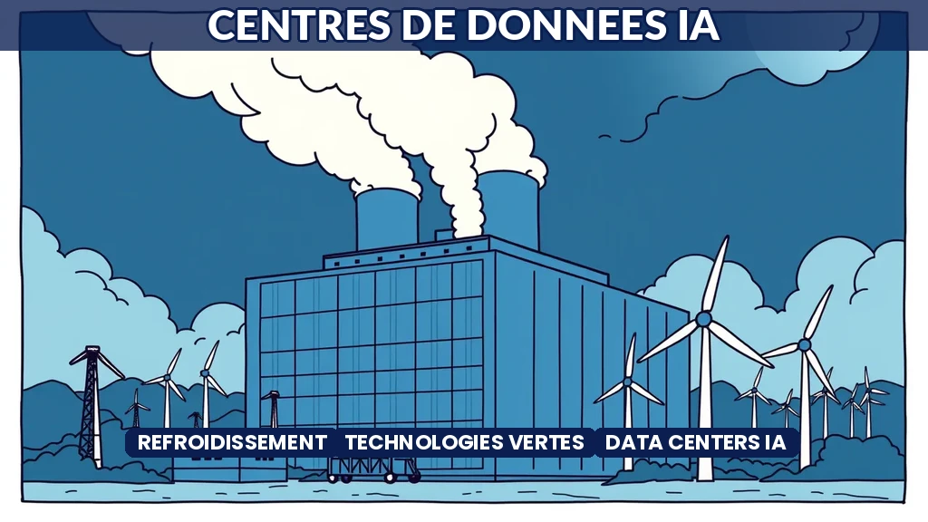 Centre de données intelligence artificielle refroidissement liquide technologies alternatives durables