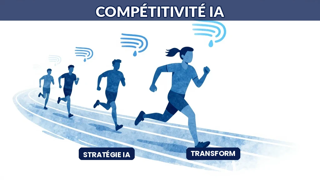 Course compétitive transformation IA anticipation changements marché