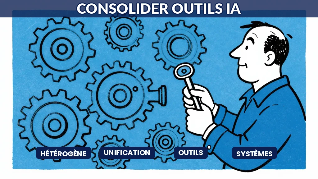 Consolidation des outils intelligence artificielle hétérogènes après une fusion acquisition