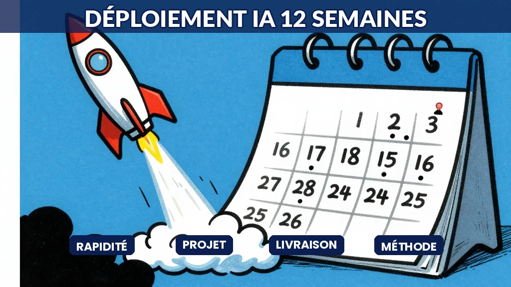 Déploiement rapide de projet intelligence artificielle en douze semaines du concept à la réalité