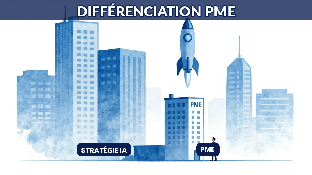 PME agile différenciation IA