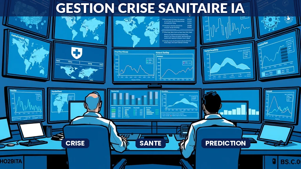 ** Carte de surveillance épidémiologique avec alertes précoces générées par intelligence artificielle pour anticiper les crises sanitaires