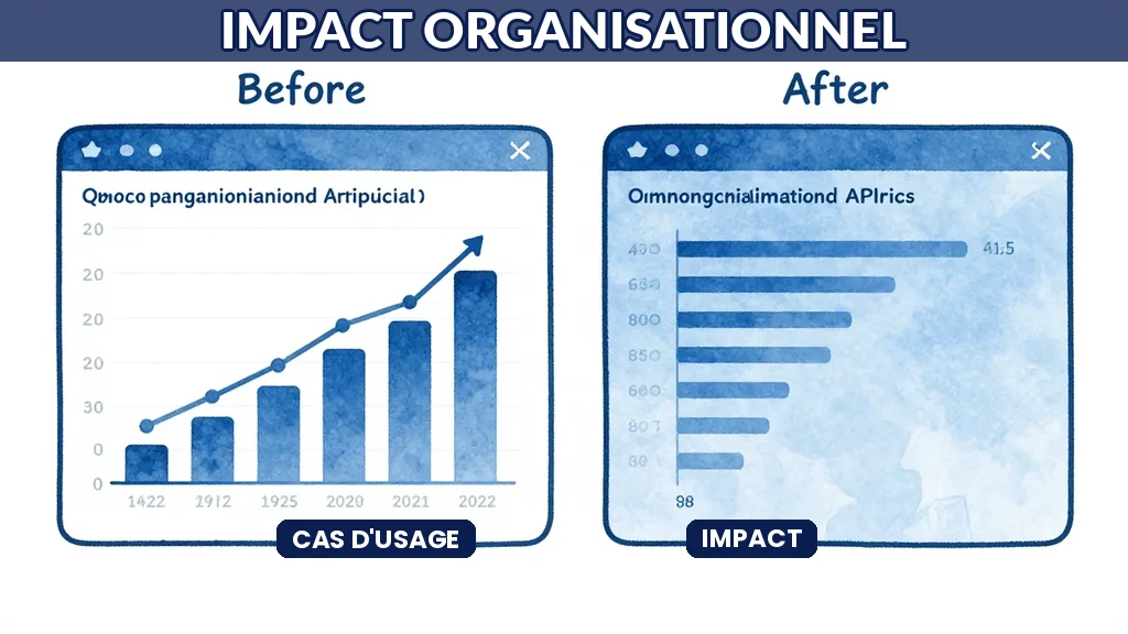 Dashboard KPIs organisation améliorés implémentation IA