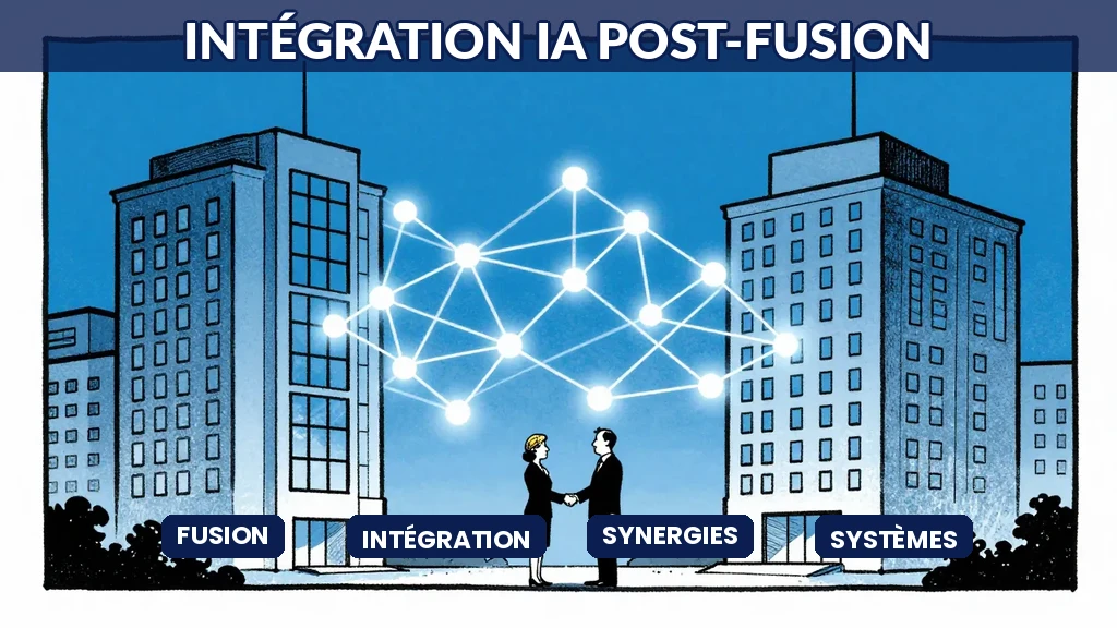 Intégration des capacités en intelligence artificielle après une fusion-acquisition entre deux entreprises