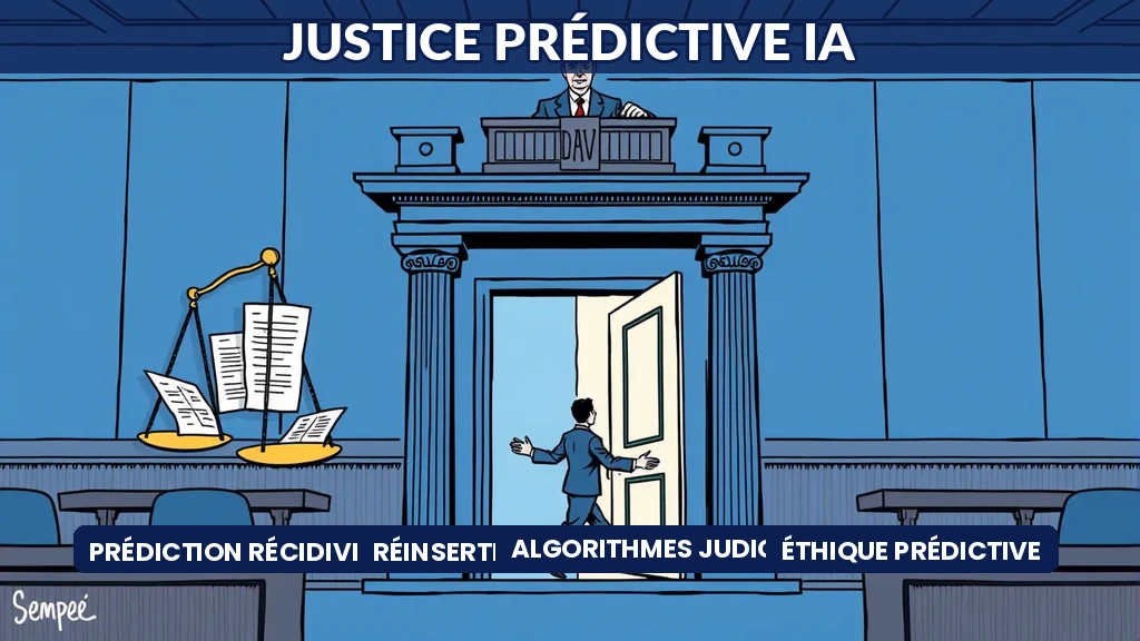 Algorithmes prédictifs dans le système judiciaire pour évaluer le risque de récidive