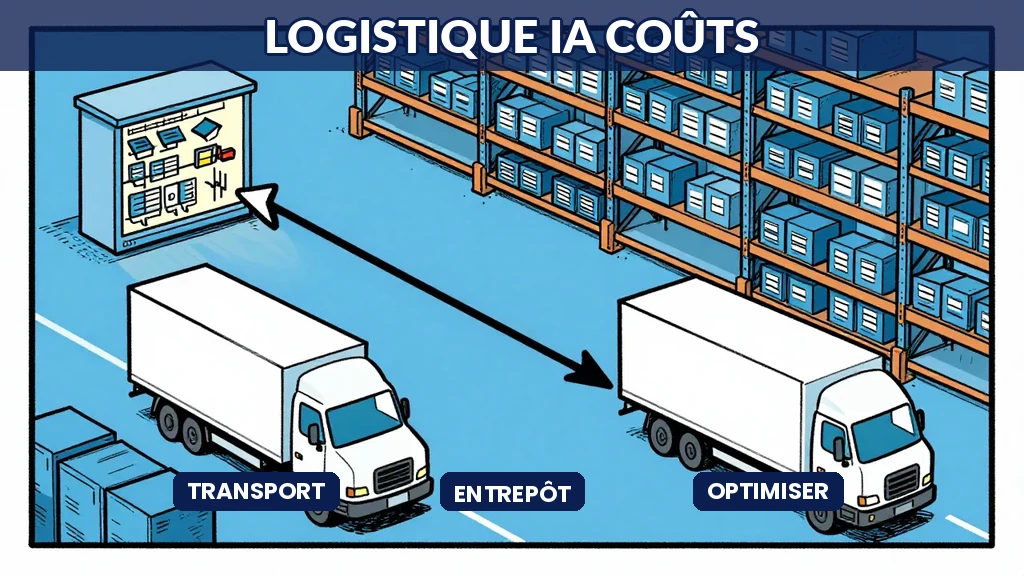 Optimisation logistique avec l'IA : réduction des coûts de transport et d'entrepôt
