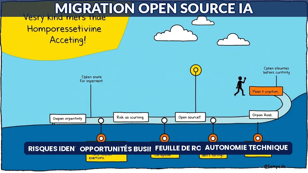 Feuille de route migration vers open source IA avec étapes risques et opportunités pour entreprises