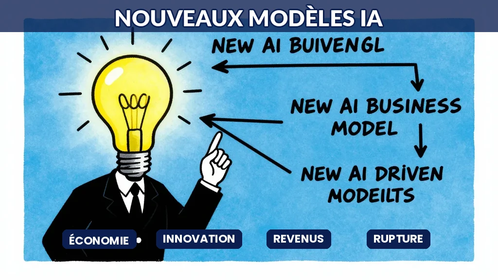 Nouveaux modèles économiques créés par intelligence artificielle et transformation des sources de revenus