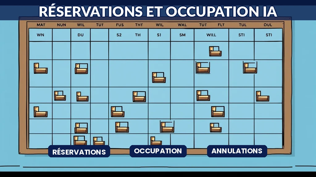 Tableau de bord de gestion des réservations hôtelières piloté par intelligence artificielle avec prédiction des annulations