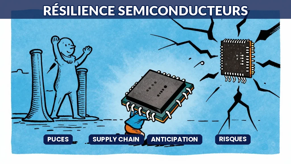 Résilience technologique et anticipation des ruptures approvisionnement en semiconducteurs pour IA