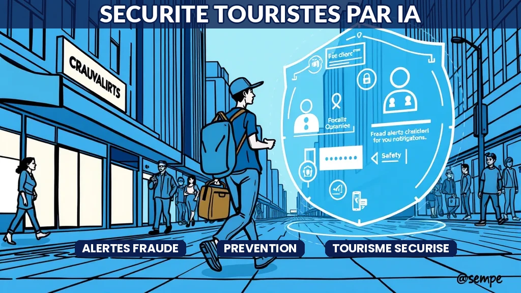 Tableau de bord de sécurité touristique avec alertes en temps réel et détection de fraude par intelligence artificielle