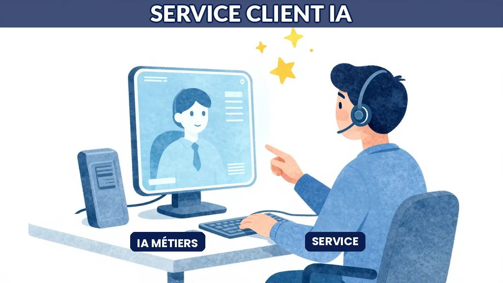 Agent IA assistant service client interaction humain technologie