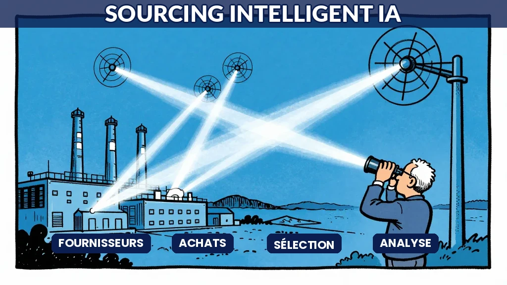 Sourcing intelligent des meilleurs fournisseurs grâce à analyse prédictive et intelligence artificielle