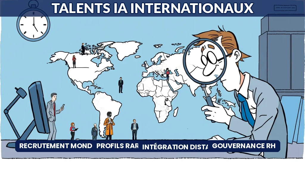 Recrutement international de talents en intelligence artificielle pour entreprises françaises