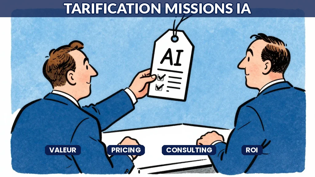 Tarification basée sur la valeur pour missions de consulting en intelligence artificielle