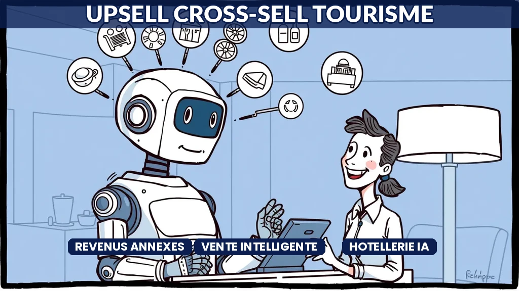 Système intelligent de recommandation upsell et cross-sell pour hôtel et agence de tourisme alimenté par intelligence artificielle