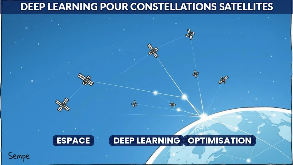 Satellites en orbite optimisés par intelligence artificielle