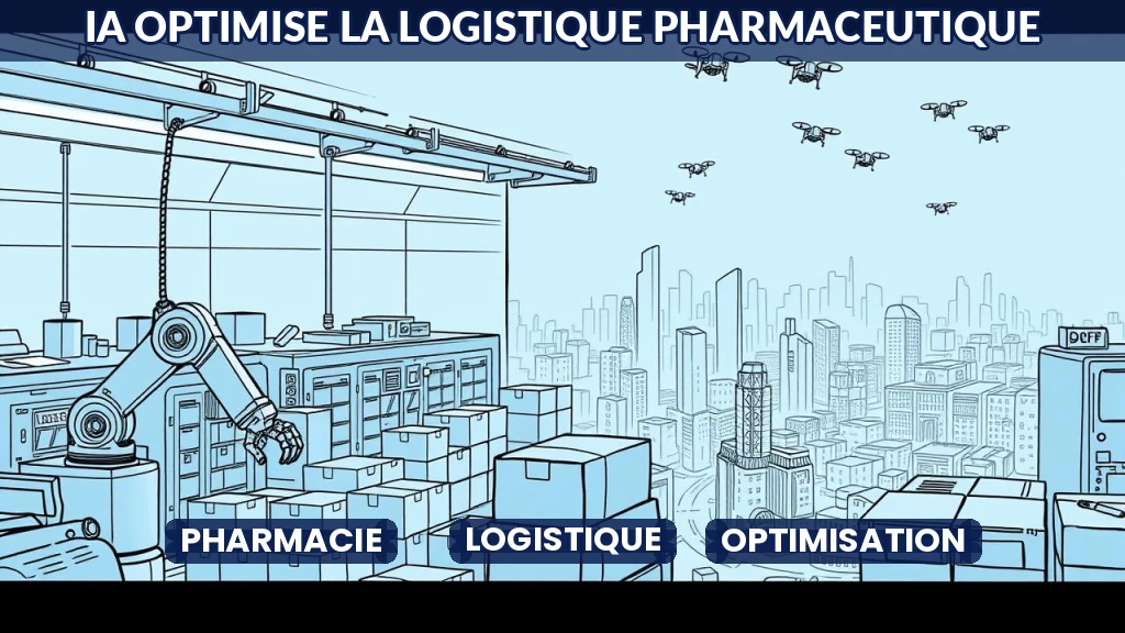 Réseau logistique pharmaceutique optimisé par intelligence artificielle