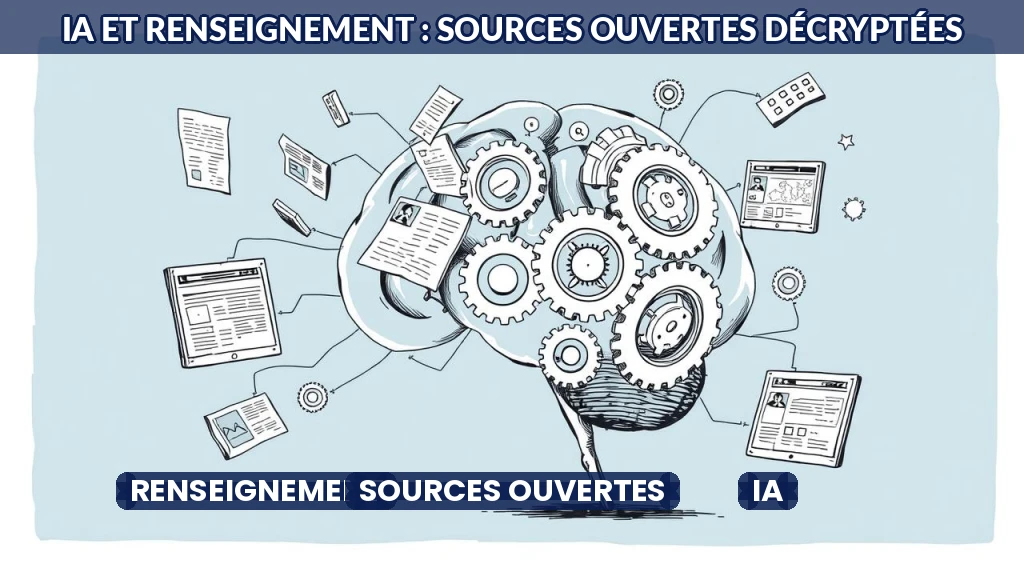 Analyse automatisée de données par intelligence artificielle pour le renseignement.