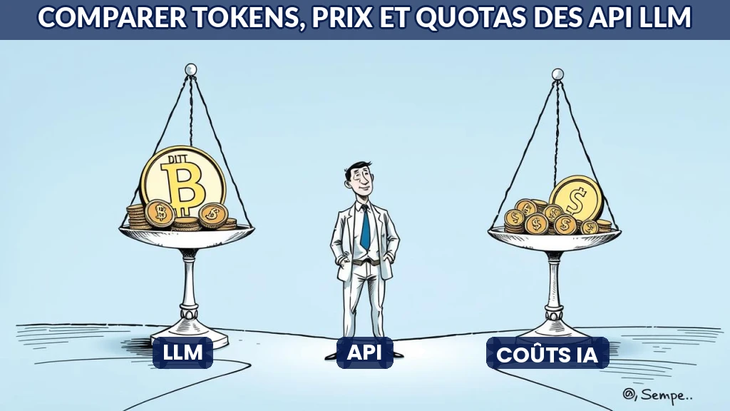 Illustration de balances comparant des jetons numériques et des pièces de monnaie.