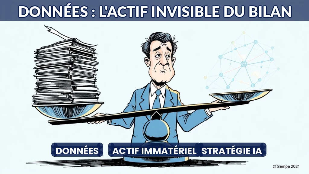 Balance comptable avec des données numériques en équilibre.