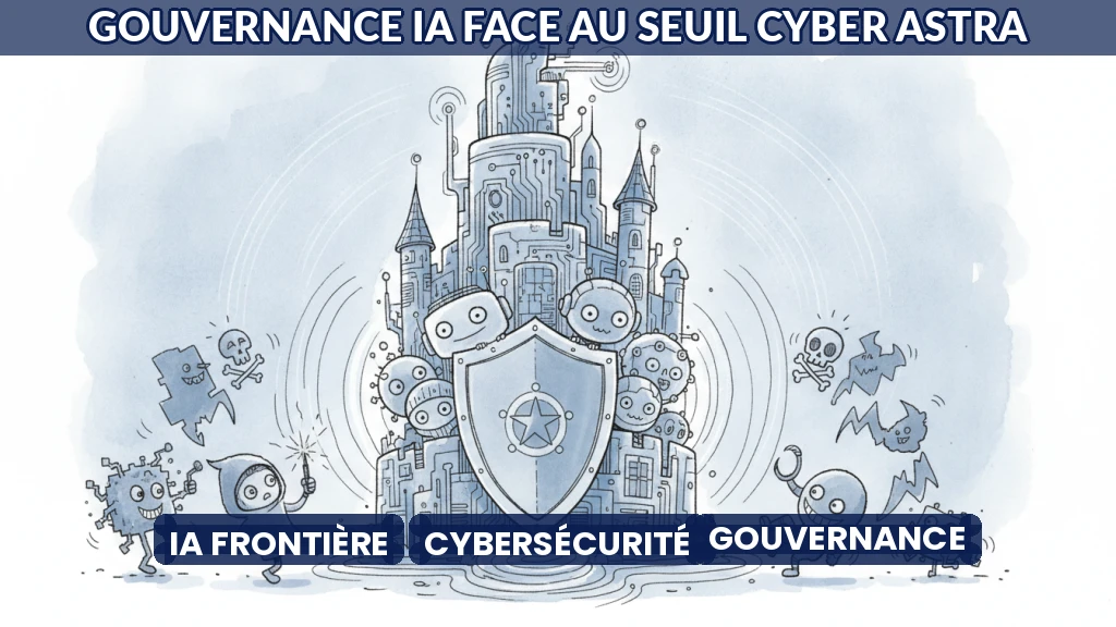 Illustration d'un bouclier numérique protégeant des données sensibles.