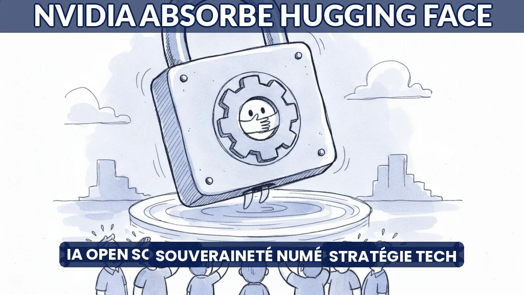 Illustration d'un verrou numérique sur une plateforme open source.