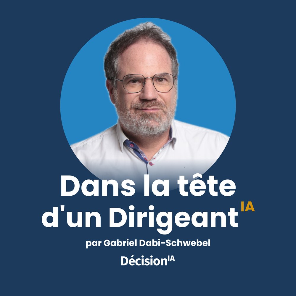 Pochette du podcast Dans la tête d'un Dirigeant puissance IA